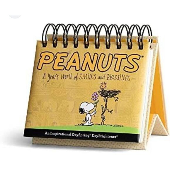 Peanuts Smiles and Blessings Perpetual Calendar - Picture 1 of 5